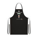 Cute Cartoon Chef Cotton Apron, Gift for Cooking Lovers, Kitchen Decor, Baking Apron, Fun Kitchen Accessory, Holiday Gift, Chef Outfit