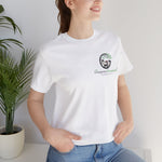 White Unisex Jersey Short Sleeve Tee | by Gorgeous Promotions| Just Have Fun