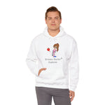 White Unisex Heavy Blend™ Hooded Sweatshirt | Science Doctor Explains - Food For Fuel
