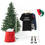 Unisex Jersey Short Sleeve Tee | 0.04 percent | Science Doctor Explains