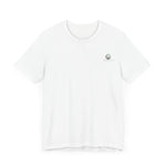 White Unisex Jersey Short Sleeve Tee | by Gorgeous Promotions