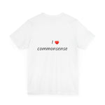 White Unisex Jersey Short Sleeve Tee | by Gorgeous Promotions