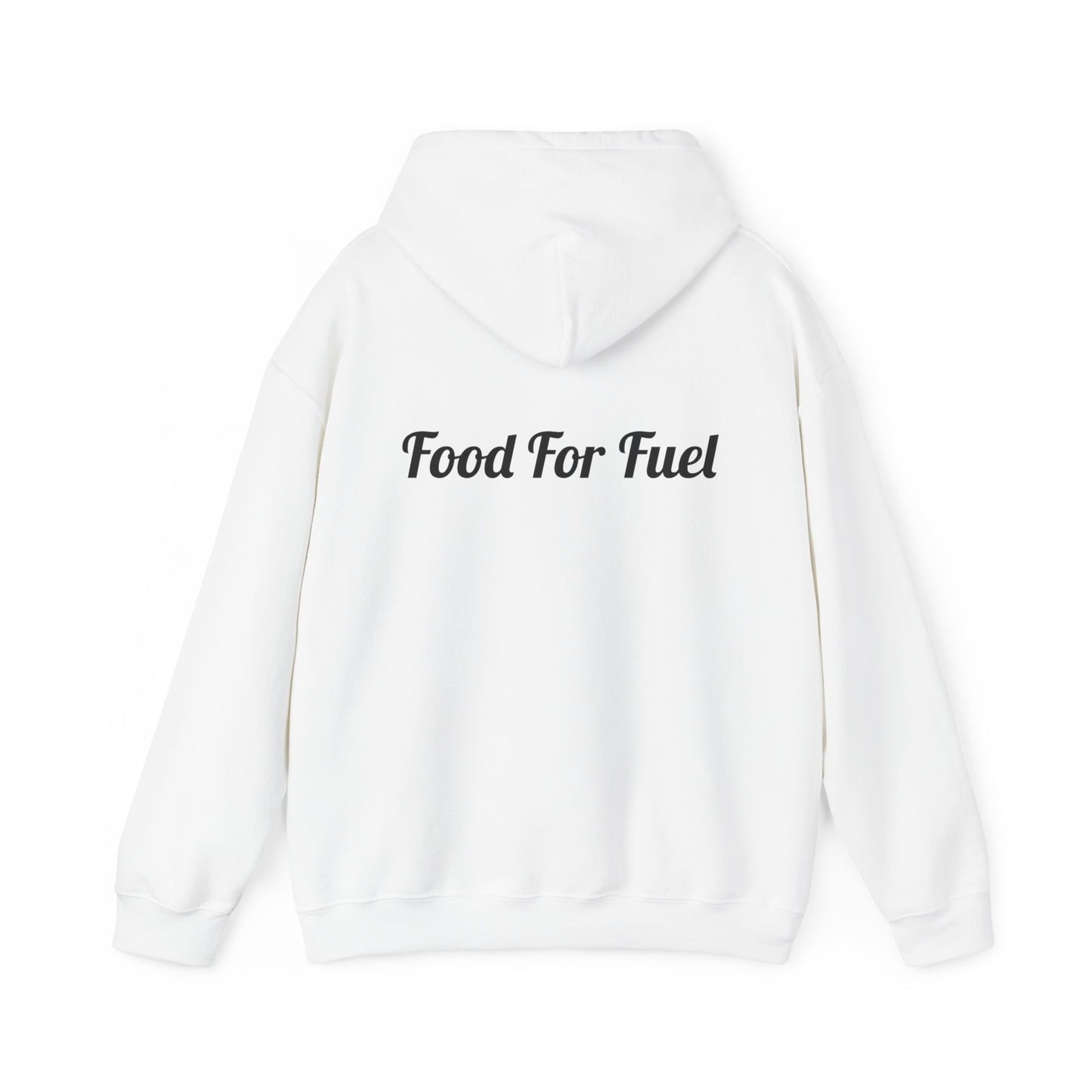 White Unisex Heavy Blend™ Hooded Sweatshirt | with Science Doctor Explains - Food For Fuel