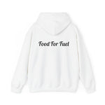 White Unisex Heavy Blend™ Hooded Sweatshirt | with Science Doctor Explains - Food For Fuel