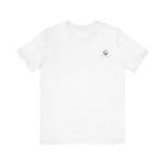 White Unisex Jersey Short Sleeve Tee | by Gorgeous Promotions