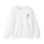 Unisex Heavy Blend™ Crewneck Sweatshirt | White | by Science Doctor Explains - Water For Life