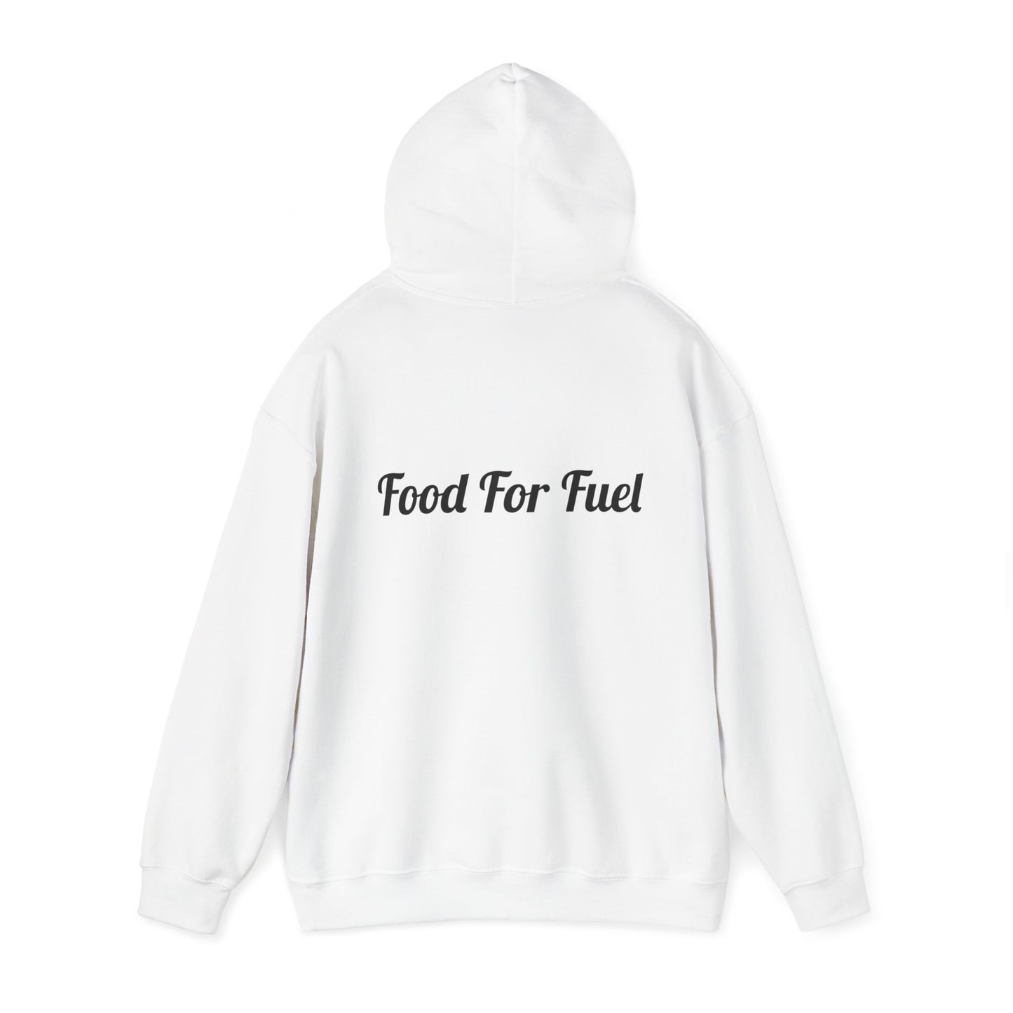 White Unisex Heavy Blend™ Hooded Sweatshirt | with Science Doctor Explains - Food For Fuel