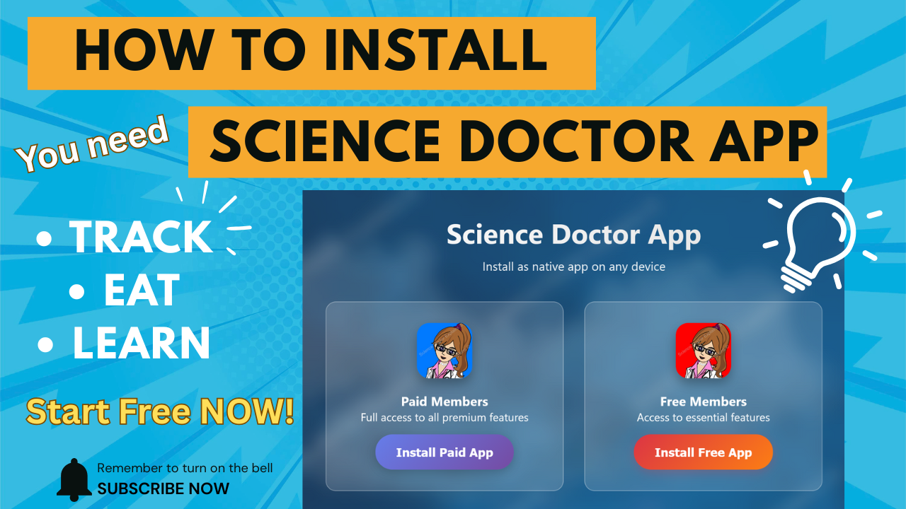 Load video: How to Install the Science Doctor App on Any Phone or Computer