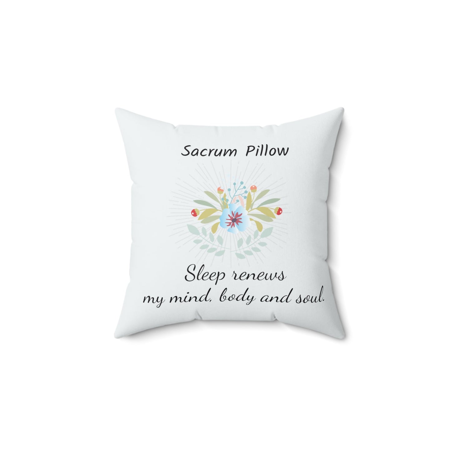 Spun Polyester Square Pillow Case | Sweet Gorgeous Promotions