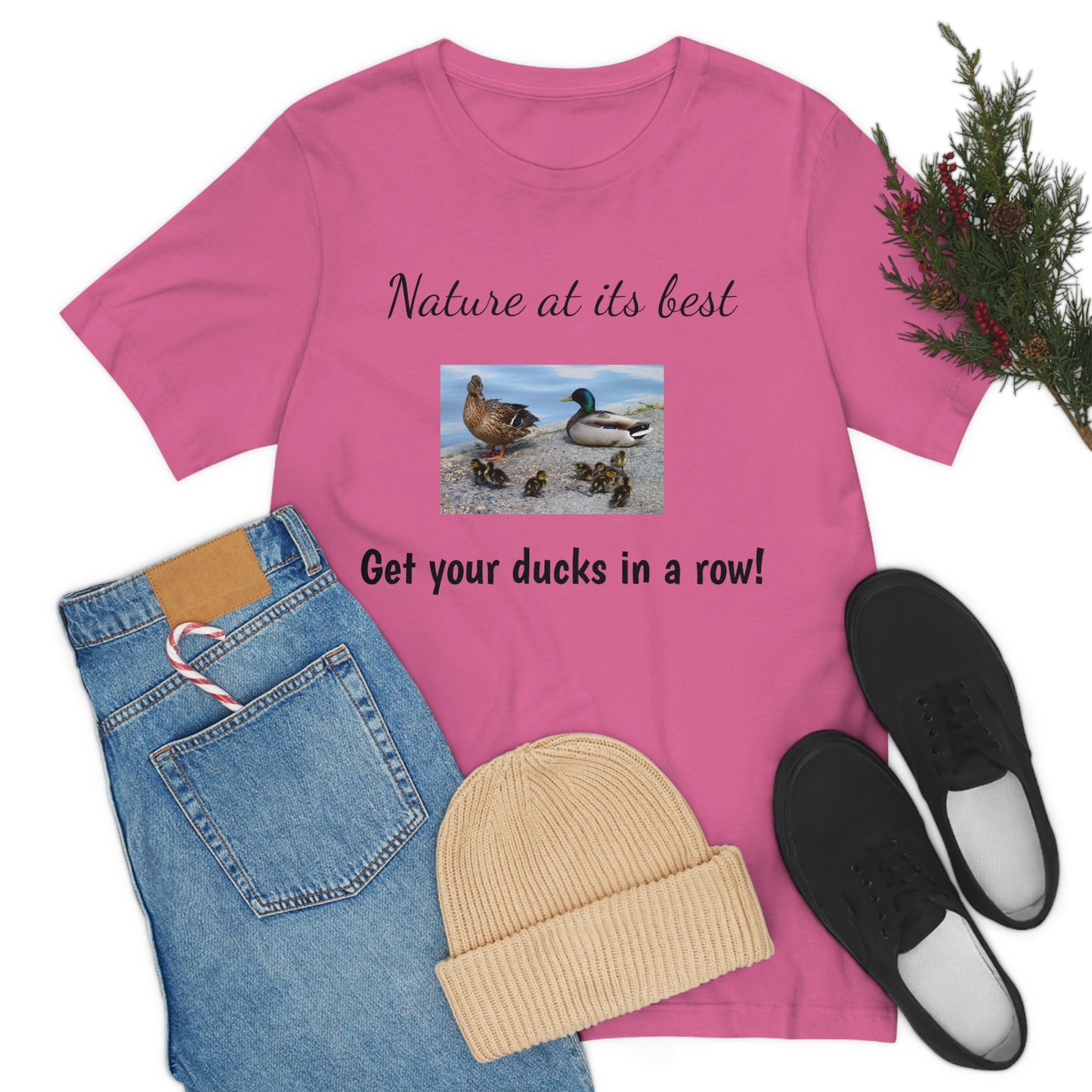 Unisex Jersey Short Sleeve Tee | Ducks in a Row | Science Doctor Explains